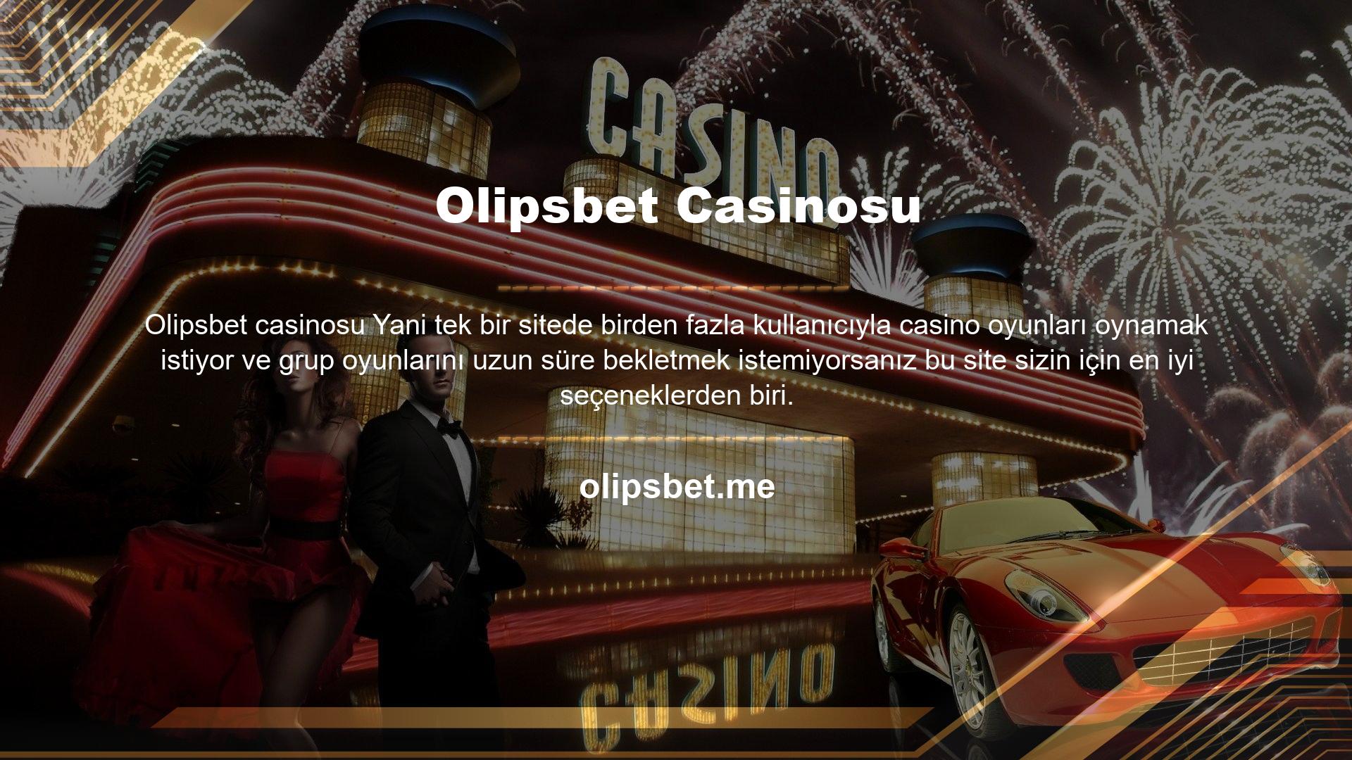 Ayrıca kullanıcılara çok çeşitli turnuvalar sunan Olipsbet casinosu web sitesinden bahsetmekte fayda var bu yüzden bahis sitesi seçerken bir sitedeki turnuva sayısına dikkat ederseniz o zaman bu site sizin için oldukça makul bir sitedir