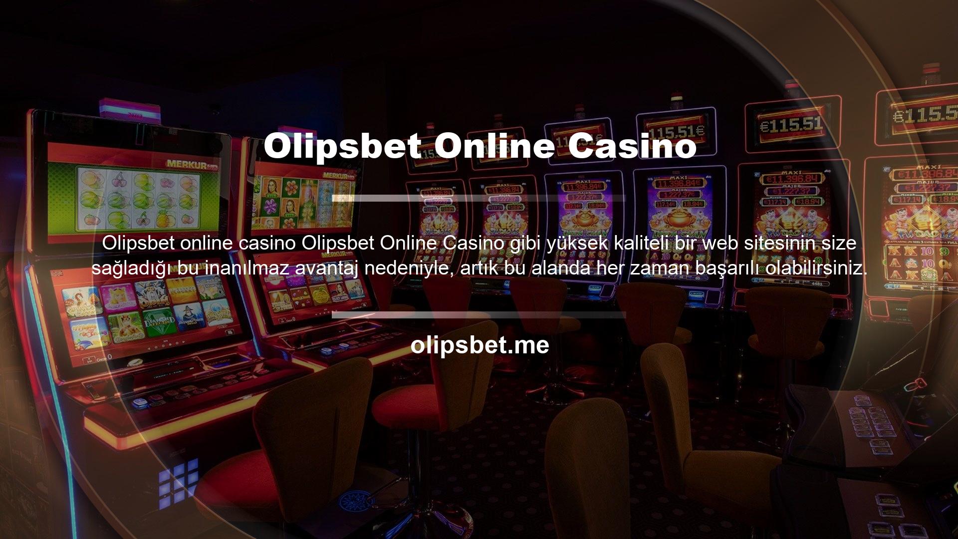 Olipsbet Online Casino
