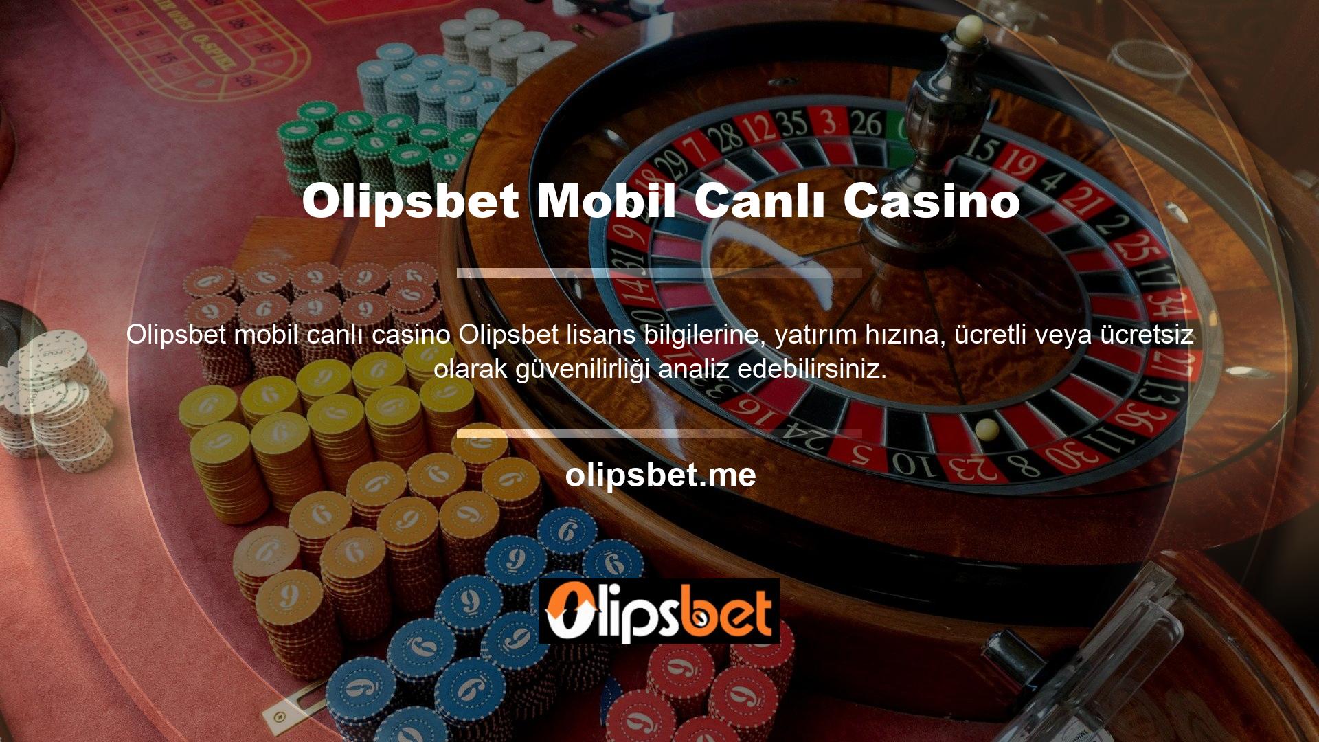 Olipsbet Mobil Canlı Casino Canlı casino seçenekleri arasında VIP Gaming Focus, Platinum VIP Focus ve çeşitli oyun seçenekleri bulunmaktadır